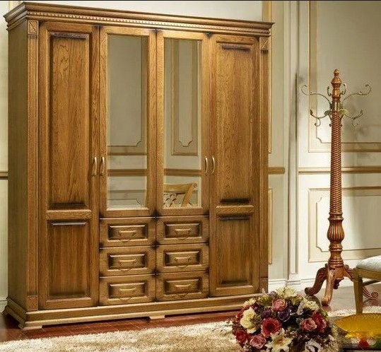 Четырехстворчатый шкаф верди 370